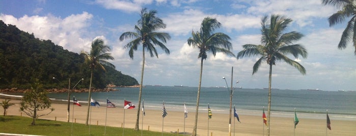 Praia do Monduba is one of Guarujá.