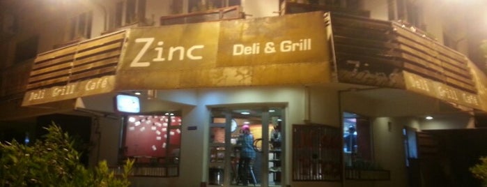 Zinc Deli & Grill is one of Lugares favoritos de Sara.