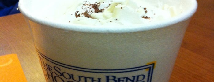 South Bend Chocolate Company is one of Silky-Smooth Hot Cocoa.