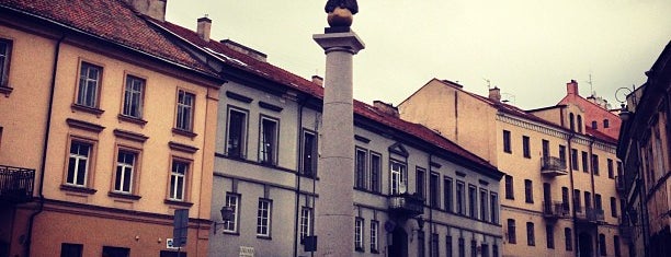 Angel of Užupis is one of Vilnius.