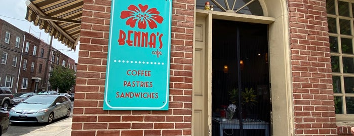 Benna's Cafe is one of Vegan Friendly in Philly.