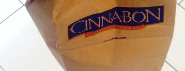 Cinnabon is one of Places that I will be checking in with foursquare..
