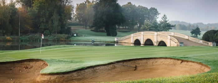 Stoke Park Country Club, Spa & Hotel is one of London Baby 3.