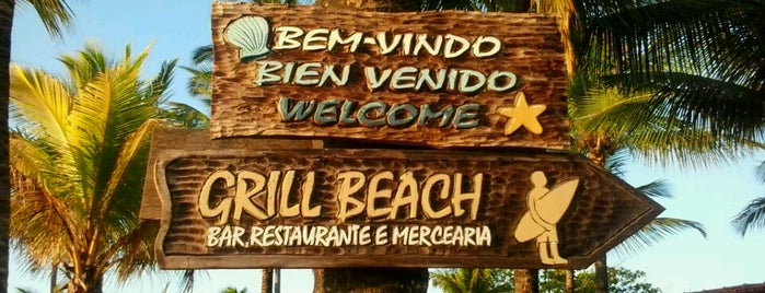 Grill Beach is one of bares e restaurantes.