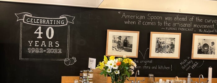 American Spoon Cafe is one of Traverse city.