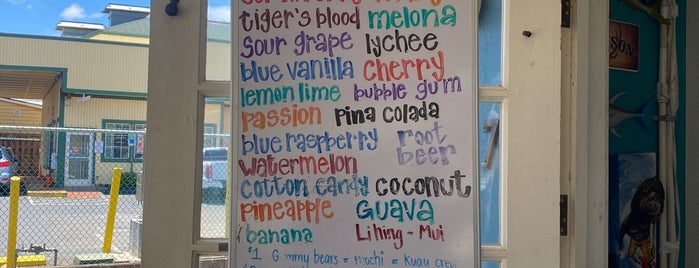Tobi's Shave Ice is one of Hawai’i.