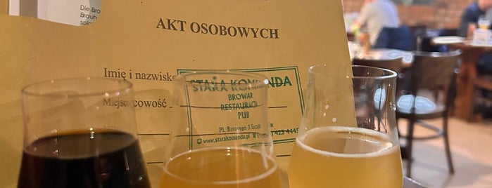 Browar Stara Komenda is one of Beer time.