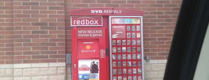 Redbox is one of New Places To Go.