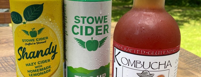 Stowe Cider is one of Burlington VT Favs.