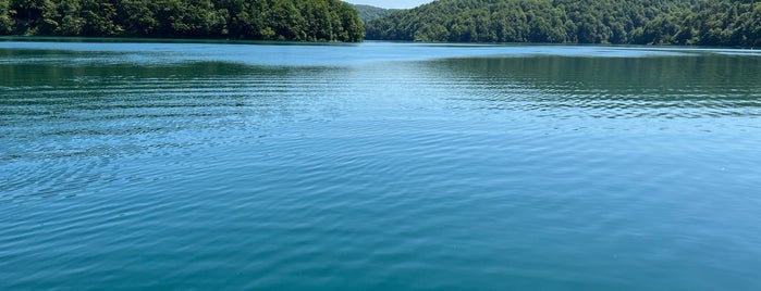 Jezero Kozjak is one of Plitvice National Park.