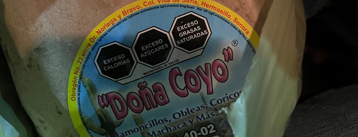 Coyotas Doña Coyo is one of HMO.