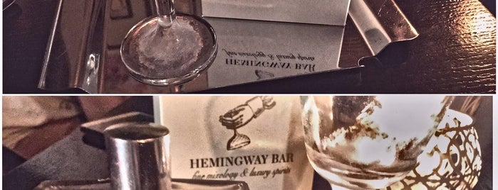 Hemingway Bar is one of Orte, die Mehmet Nidal gefallen.