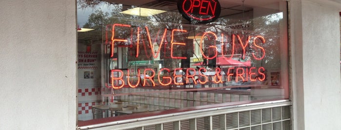 Five Guys is one of Athens, GA.