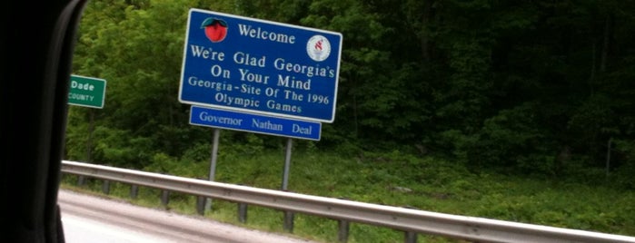 Georgia / Tennessee State Line is one of Nancy'ın Beğendiği Mekanlar.