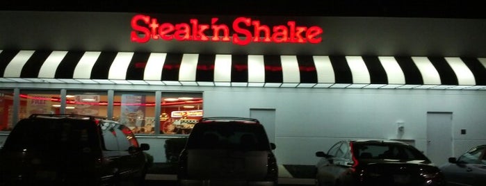 Steak 'n Shake is one of April’s Liked Places.