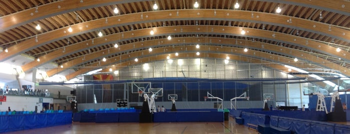 Richmond Olympic Oval is one of Lugares favoritos de Moe.