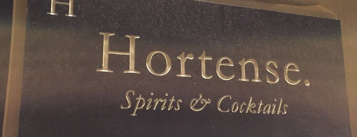 Hortense Spirits & Cocktails is one of Belgium.