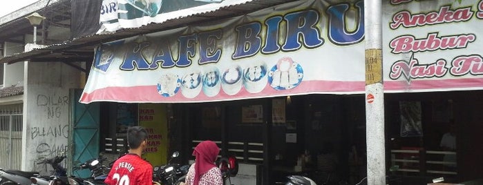 Kafe Biru is one of food list to try~.