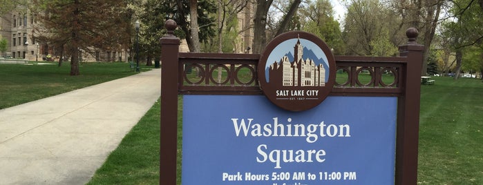 Washington Square is one of Salt Lake City faves.