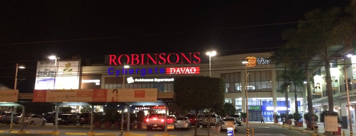 Robinsons Cybergate is one of Davao City Malls.