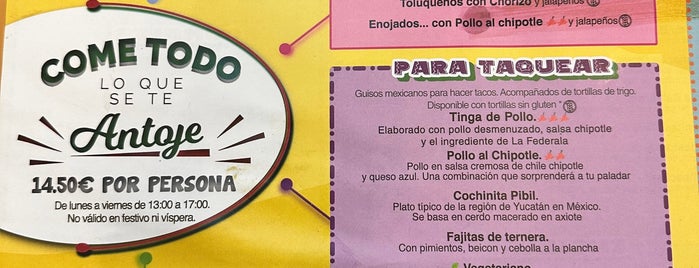 La Federala is one of Celiacos.