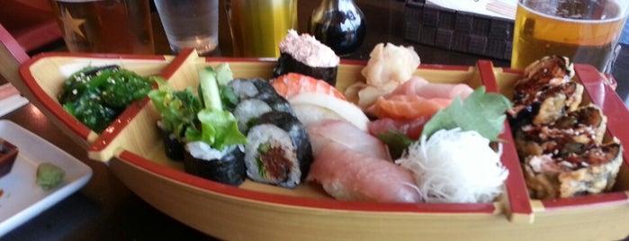 Bagu Sushi & Thai is one of Toyoさんの保存済みスポット.