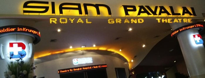 Siam Pavalai Royal Grand Theatre is one of Wise Kwai's Bangkok Cinema Scene.