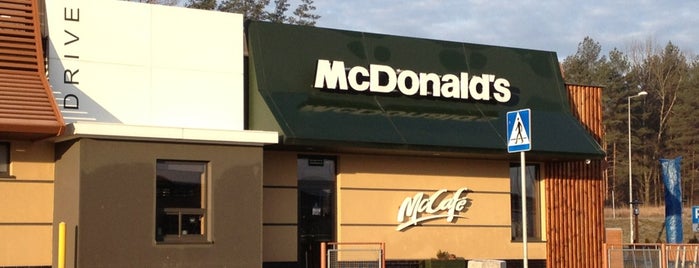 McDonald's is one of สถานที่ที่บันทึกไว้ของ Alexey.