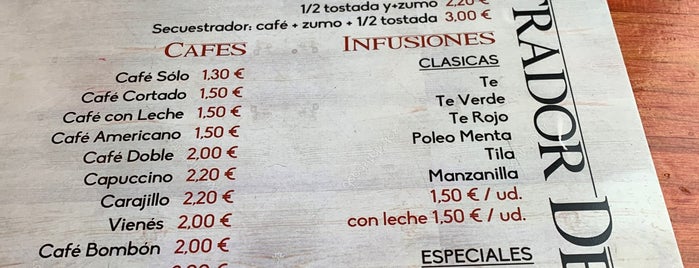 El Secuestrador de Besos is one of Desayunos y meriendas en Madrid.