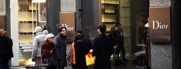 Dior Homme is one of Milan shopping for men.