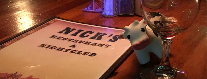 Nick's Night Club is one of Bars.