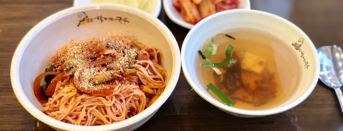 명동할머니국수 is one of Foodie Love in Korea.