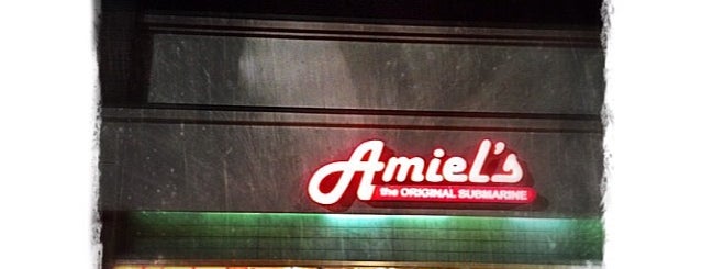 Amiel's Subs & Roast Beef is one of Tempat yang Disukai MSZWNY.