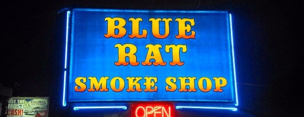 Blue Rat Smoke Shop is one of smoke shops.