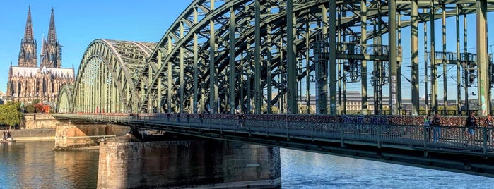 Hohenzollern Bridge is one of Cologne.
