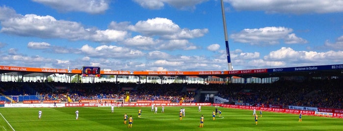 Eintracht-Stadion is one of Bundesliga.