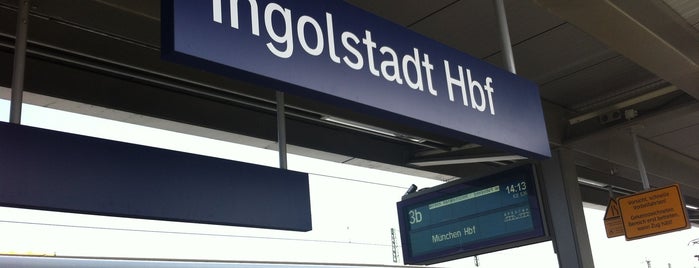Ingolstadt Hauptbahnhof is one of Bahn.