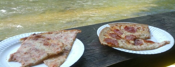 Pizza By The River (PBR) is one of Nantahala.