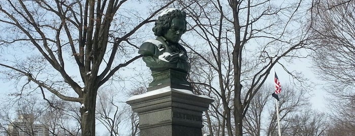 Ludwig van Beethoven Bust is one of Central Park🗽.