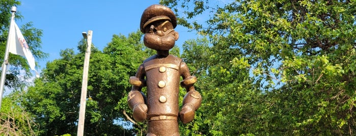 Popeye Statue is one of Places to visit in the US of A!.