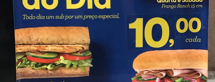 Subway is one of Onde Comer em Sao Bernardo.