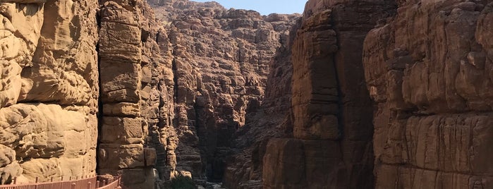 Mujib Nature Reserve is one of Jordan.