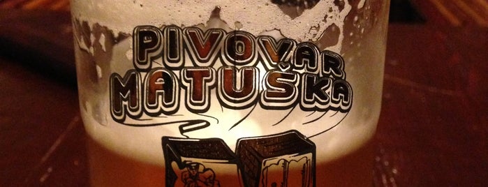 První Pivní Tramway is one of Prague restaurants with large selection of beers.