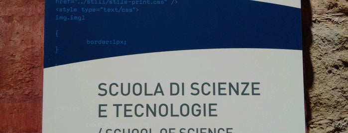Informatica is one of UNICAM - sede di Camerino.