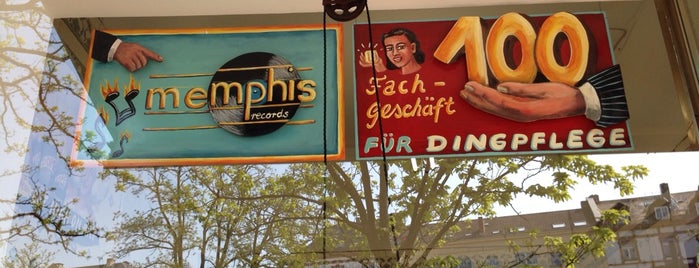 100 & Memphis Records is one of Frankfurt Hipsterville.