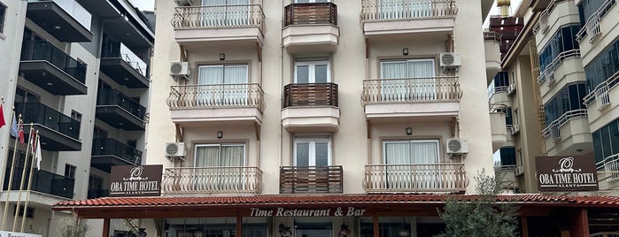Oba Time Hotel is one of Nevresim imalat alanya.