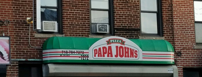 Papa John's Pizza is one of NYC food.