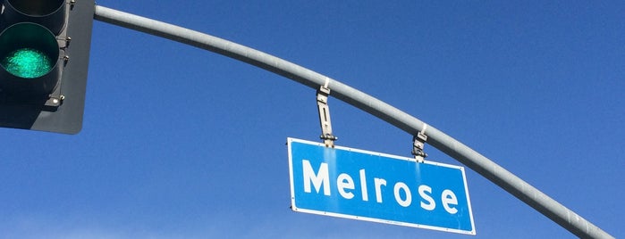 Melrose is one of LA.