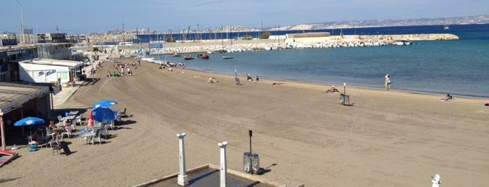 Plage de Pointe Rouge is one of Les plages de Marseille.