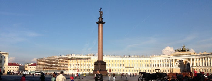 Palace Square is one of UNESCO World Heritage Sites.